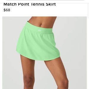 ALO MAYCH POINT TENNIS SKIRT